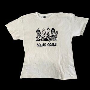 White Shirt With Short Sleeve The Gang.